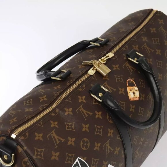 LOUIS VUITTON Monogram My LV Sticker Keepall Bandouliere 50 Bag - Picture 10 of 16